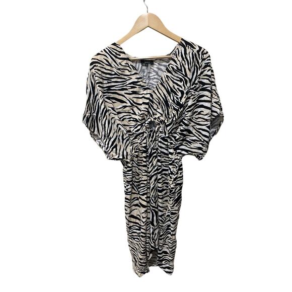 1.STATE Women's Animal-Print Dress Cover-Up Size Small - Picture 4 of 5
